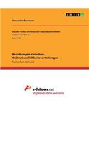 Beziehungen zwischen Wahrscheinlichkeitsverteilungen