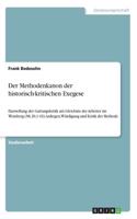 Methodenkanon der historisch-kritischen Exegese