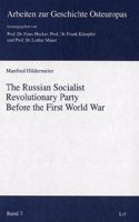The Russian Socialist Revolutionary Party Before the First World War
