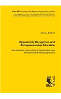Opportunity Recognition und Entrepreneurship Education