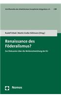 Renaissance Des Foderalismus?
