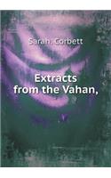 Extracts from the Vahan,: (English)