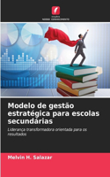 Modelo de gestão estratégica para escolas secundárias