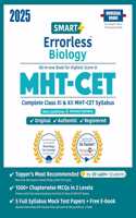 Smart Errorless Biology MHT-CET 2025 | Complete Class 11 & 12 Syllabus | Chapterwise PYQs in 2 Levels | 5 Mock Tests Included | Follows Latest MHTCET Exam Pattern | Universal Books