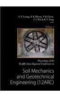 Soil Mechanics and Geotechnical Engineering (12arc) - Proceedings of the Twelfth Asian Regional Conference (in 2 Volumes, )