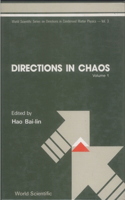 Directions in Chaos - Volume 1