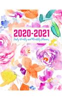 2020-2021 Daily Weekly and Monthly Planner