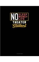 No Sleep. No Money. No Life. Theater Student: 3 Column Ledger