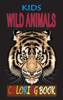 Kids Wild Animals Coloring Book: Fantasy Items Wild Animals Coloring Book for Kids and Toddlers- 8.5x11 Inch Stress Relieving Activity Book for Girls Relaxation, Complex Zoo Animals