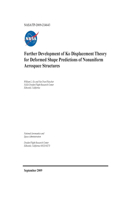Further Development of Ko Displacement Theory for Deformed Shape Predictions of Nonuniform Aerospace Structures