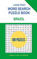 Brazil Word Search Puzzle Book