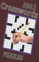 2023 Crosswords Puzzles: Crosswords puzzles book for adults Men And Women With Solution