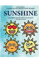 Coloring Book for 2 Year Olds (Sunshine)