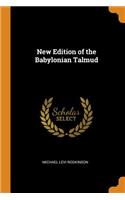 New Edition of the Babylonian Talmud