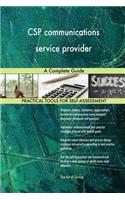 CSP communications service provider A Complete Guide