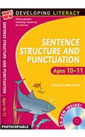 Sentence Structure and Punctuation - Ages 10-11