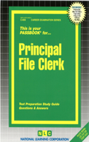 Principal File Clerk: Passbooks Study Guide