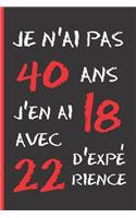 Je N´ai Pas 40 ANS