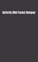 Butterfly Mini Pocket Notepad