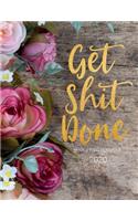 Get Shit Done Budgeting planner daily weekly & monthly 2020
