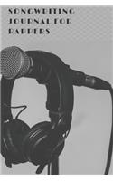 Songwriting Journal For Rappers