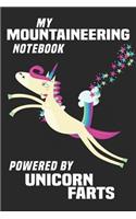 My Mountaineering Notebook Powered By Unicorn Farts