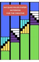5x5 Quad Ruled Paper Notebook For The Creative