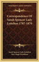 Correspondence of Sarah Spencer Lady Lyttelton 1787-1870