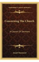 Concerning the Church