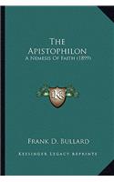 Apistophilon the Apistophilon