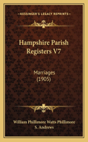 Hampshire Parish Registers V7