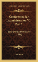 Conferences Sur L'Administration V2, Part 2