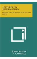 Lectures on Jurisprudence