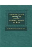 Probability and Theory of Errors