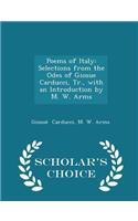 Poems of Italy