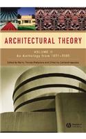 Architectural Theory, Volume 2