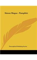 Simon Magus - Pamphlet: (English)
