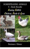 Homesteading Animals 4-Book Bundle