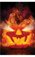 Infernal Jack-O-Lantern Notebook: 150 Page Notebook Journal Diary