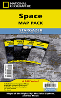 National Geographic Space (Stargazer Folded Map Pack Bundle)