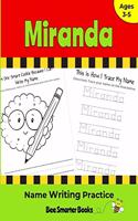 Miranda Name Writing Practice
