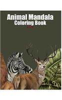 Animal Mandala Coloring Book