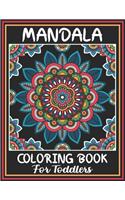Mandala Coloring Book For Toddlers