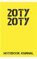 20TY 20TY Notebook Journal