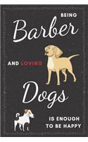 Barber & Dogs Notebook