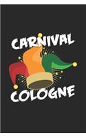 Carnival cologne: 6x9 Carnival - dotgrid - dot grid paper - notebook - notes
