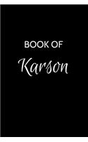 Book of Karson