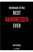 Notebook for Hairdressers / Hairdresser