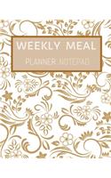 weekly meal planner notepad