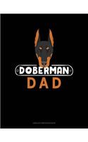 Doberman Dad: Unruled Composition Book(1115 Unruled Composition Book)